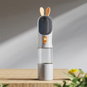 portable pet travel water and food bottle, view 3 - MRSLM