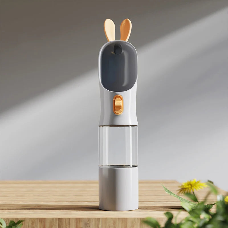 portable pet travel water and food bottle, view 3 - MRSLM