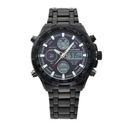 men's steel sports watch with alarm, view 6 - MRSLM