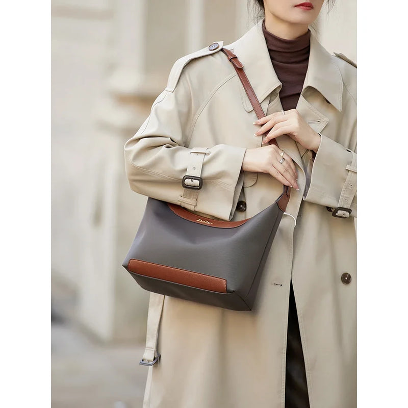 oxford cloth shoulder crossbody bag, view 2 - MRSLM