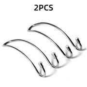 car seat back metal hook, view 2 - MRSLM