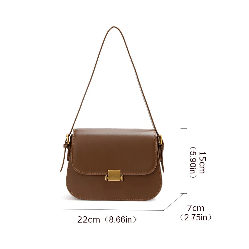Women's retro square shoulder bag, view 8 - MRSLM