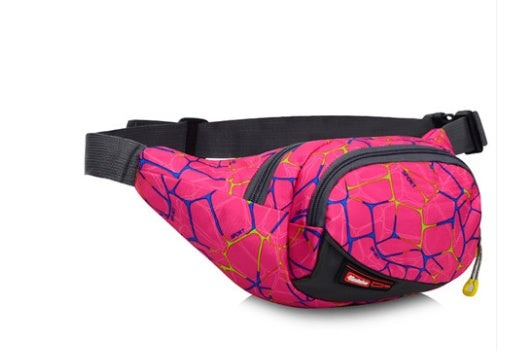 Waterproof Canvas Multi-pocket Phone Chest Bag