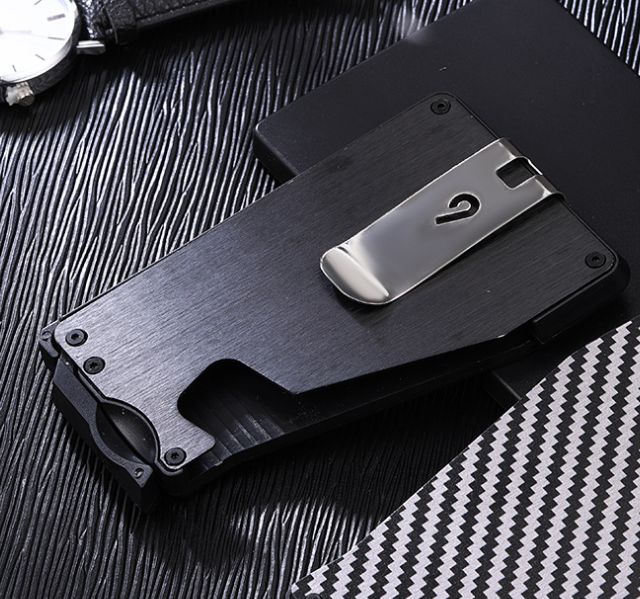 automatic pop-up metal card holder, view 9 - MRSLM