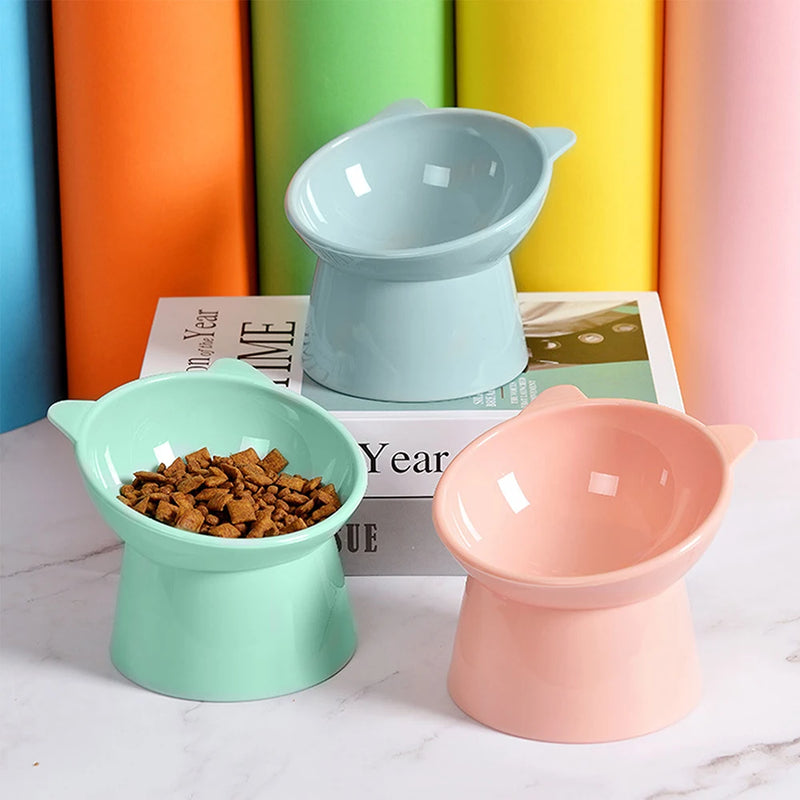 elevated cat and dog bowl, view 6 - MRSLM