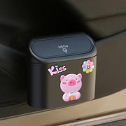 Compact cartoon car garbage bin, view 6 - MRSLM