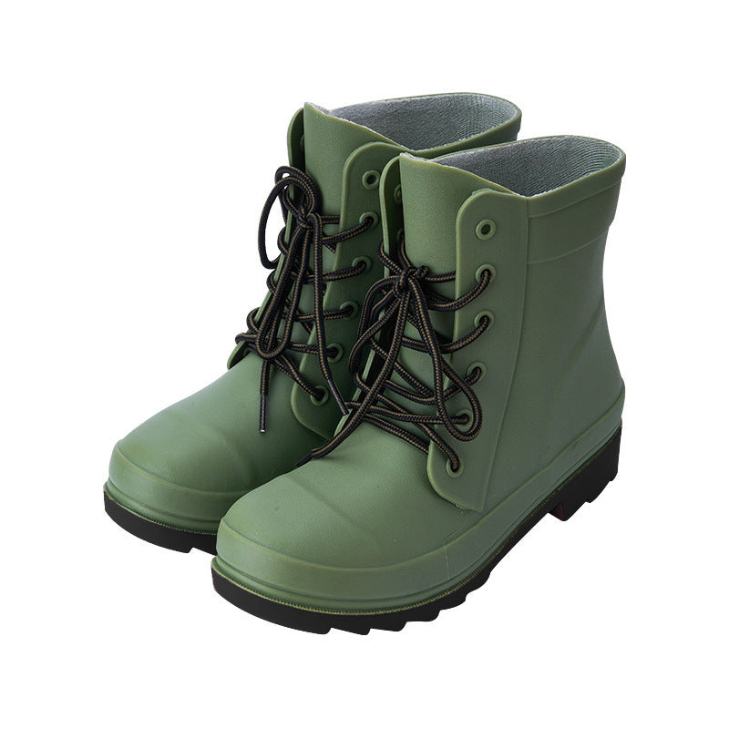 Non-slip low-tube rain shoes, view 5 - MRSLM
