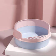 semi-closed cat litter box, view 4 - MRSLM