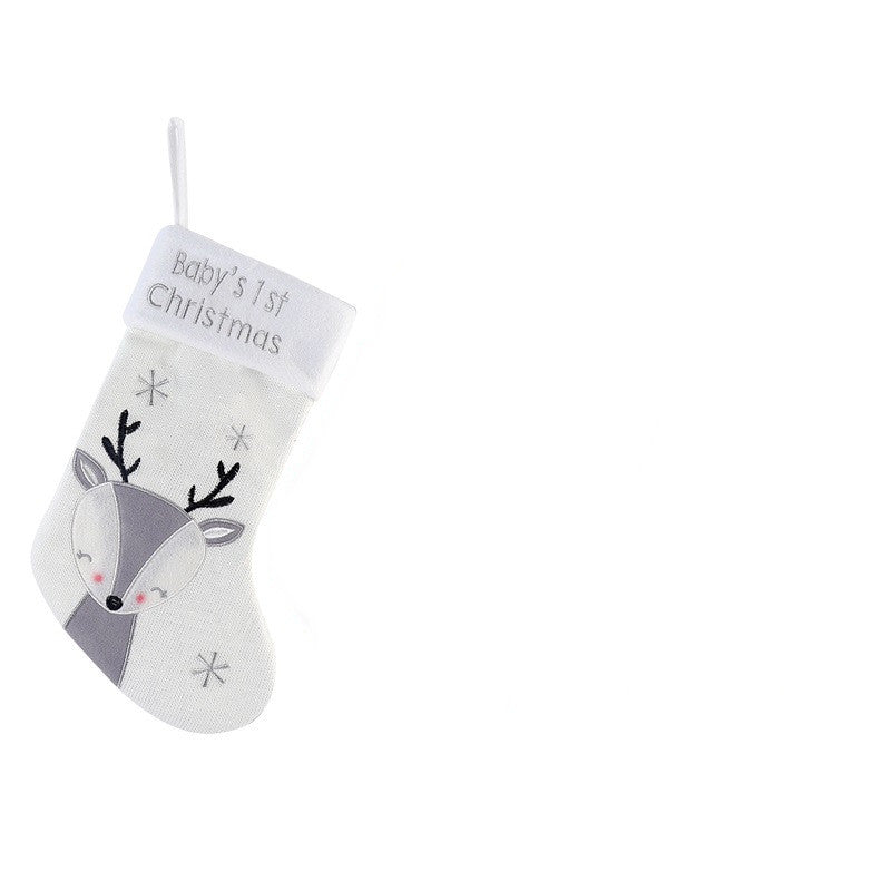 Fox Christmas stocking gift bag, view 5 - MRSLM