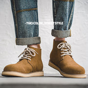 men's handmade suede ankle boots, view 6 - MRSLM