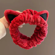 cat ear plush headband, view 5 - MRSLM
