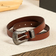 Elegant genuine leather women's belt - MRSLM