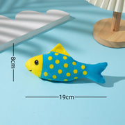 catnip-infused fish toy, view 4 - MRSLM