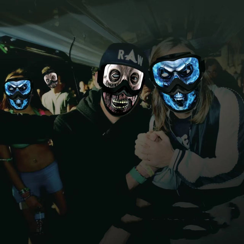 Luminous horror mask - MRSLM