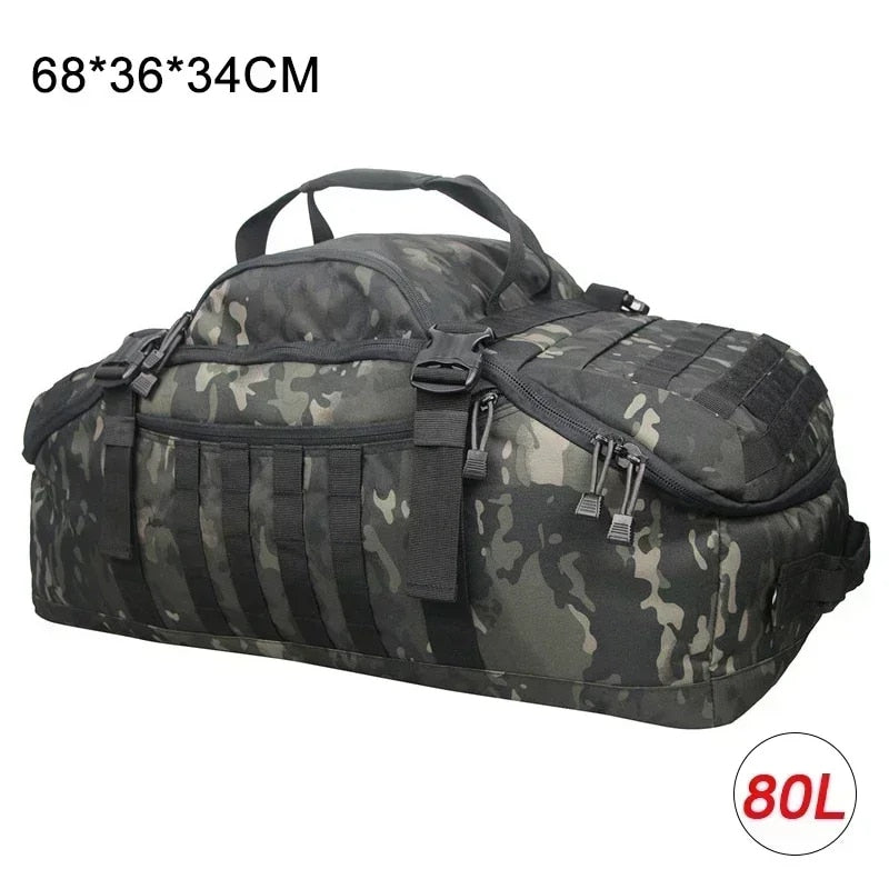 3-in-1 tactical backpack duffle bag, view 5 - MRSLM