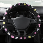 floral print 38cm steering wheel cover, view 5 - MRSLM