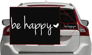 be happy vinyl decal sticker, view 6 - MRSLM