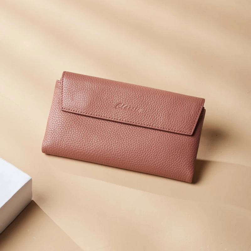 Genuine leather trifold wallet, view 6 - MRSLM