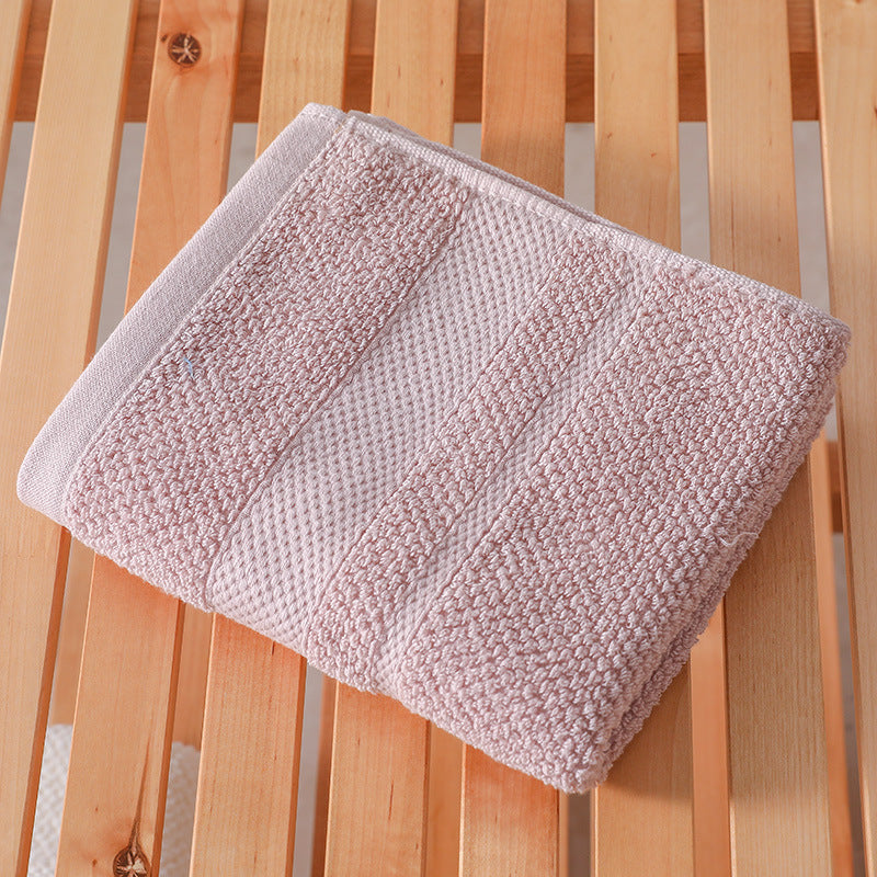 cotton jacquard hand towels, view 3 - MRSLM