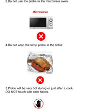 wireless bbq thermometer, view 5 - MRSLM