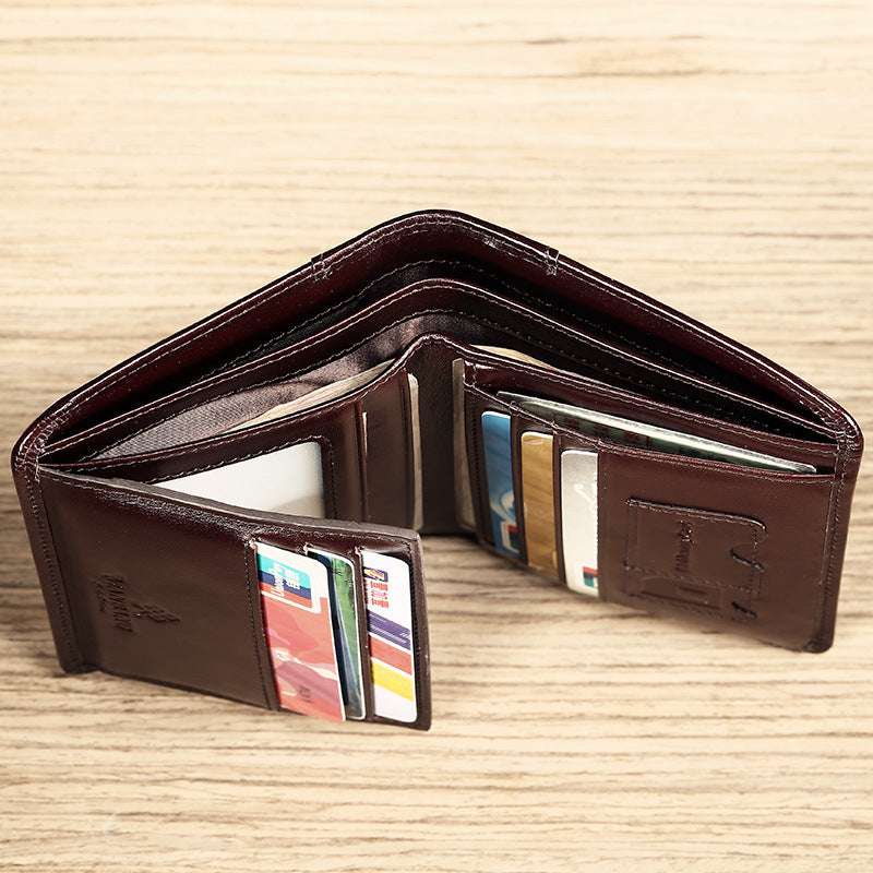 men's leather wallet, view 4 - MRSLM