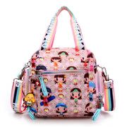 oxford cloth handbag for women, view 6 - MRSLM