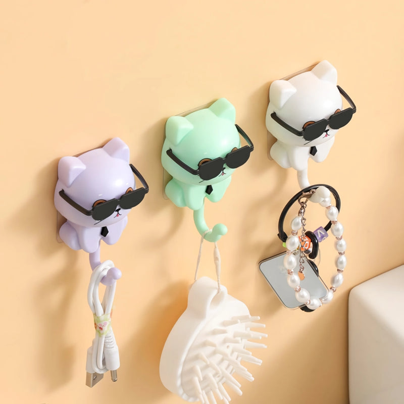 cartoon cat coat hook, view 8 - MRSLM