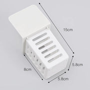 Wall-mounted toothbrush and cosmetic holder, view 7 - MRSLM