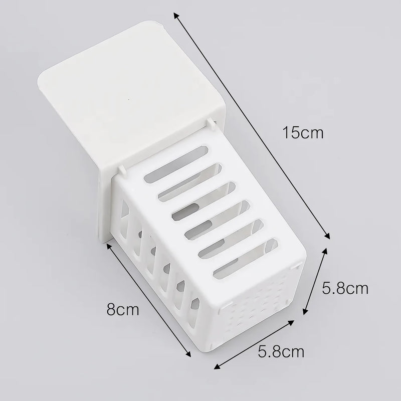 Wall-mounted toothbrush and cosmetic holder, view 7 - MRSLM