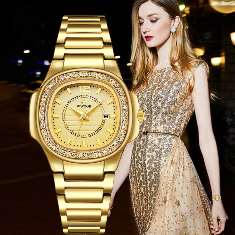 fashion quartz waterproof women's watch - MRSLM