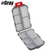 travel pill organizer case with 10 compartments, view 6 - MRSLM