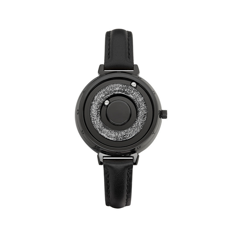 magnetic belt women's quartz watch, view 7 - MRSLM