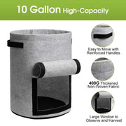 felt plant grow bags, view 3 - MRSLM