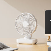 portable rechargeable usb desk fan, view 2 - MRSLM