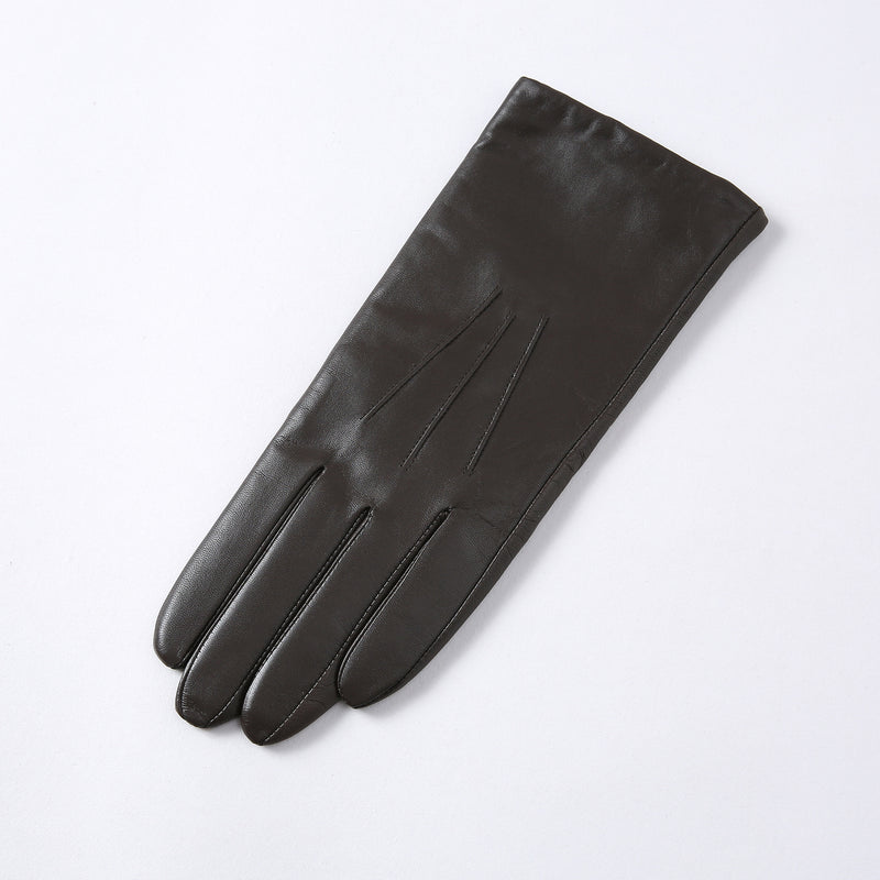 women's goat leather touch screen gloves, view 7 - MRSLM