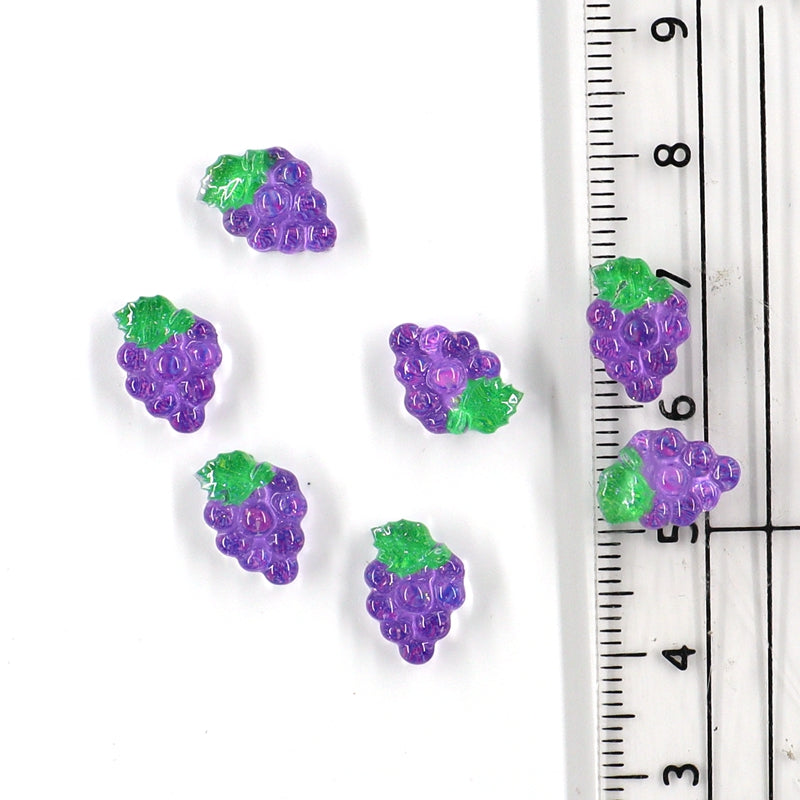 mini fruit resin nail charms, view 5 - MRSLM