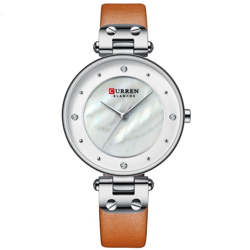 Ladies quartz belt watch, view 4 - MRSLM