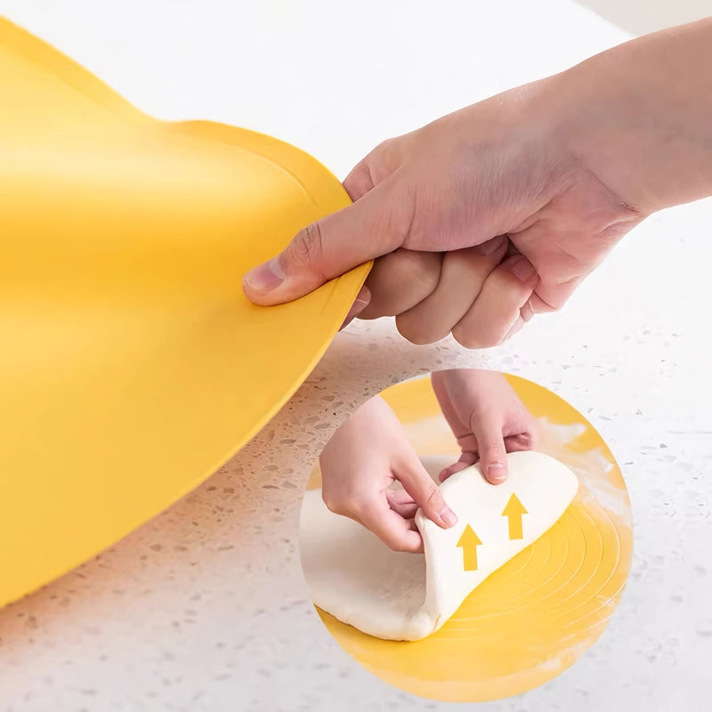 silicone kneading dough mat, view 6 - MRSLM