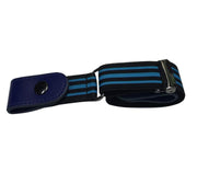 slim leather belt for men and women, view 3 - MRSLM