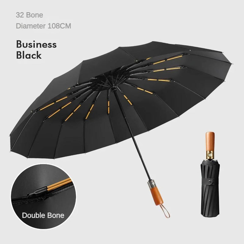 32-bone automatic umbrella, view 10 - MRSLM