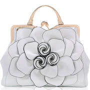 solid color PU tote shoulder bag, view 8 - MRSLM