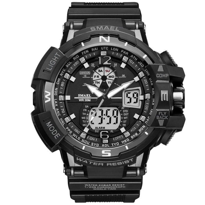 dual display sports watch, view 7 - MRSLM