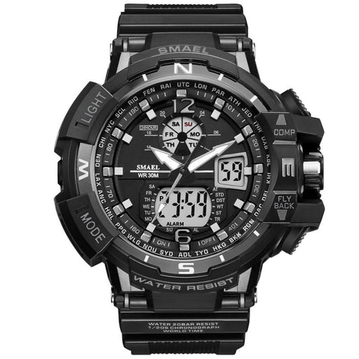 dual display sports watch, view 7 - MRSLM