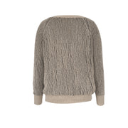 Women's lightweight cotton-blend knit pullover, view 3 - MRSLM