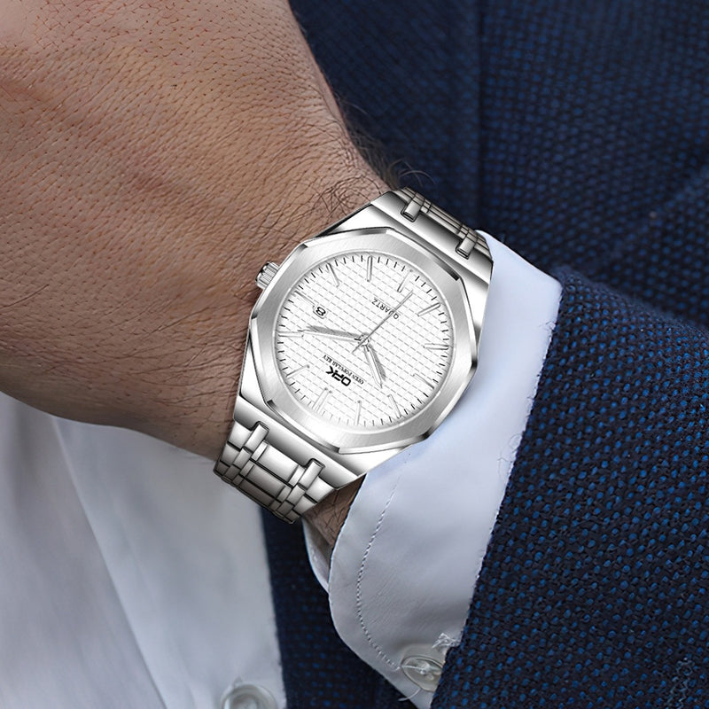 Men's business quartz watch, view 2 - MRSLM