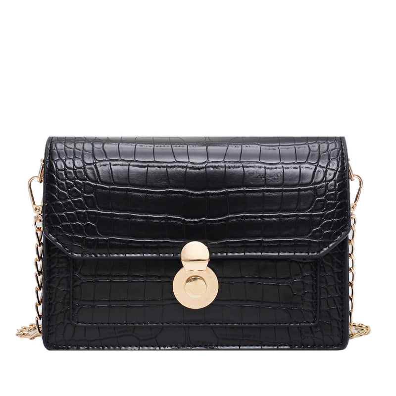 stone pattern pu crossbody bag, view 7 - MRSLM