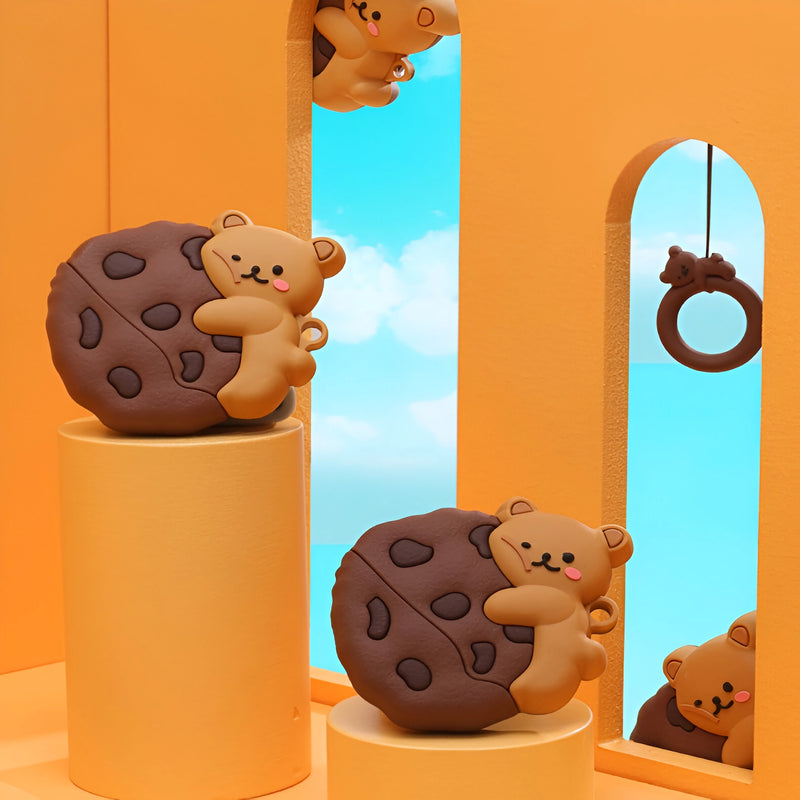 cookie bear car key case cover, view 6 - MRSLM