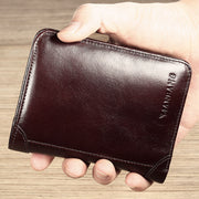 men's leather wallet, view 3 - MRSLM
