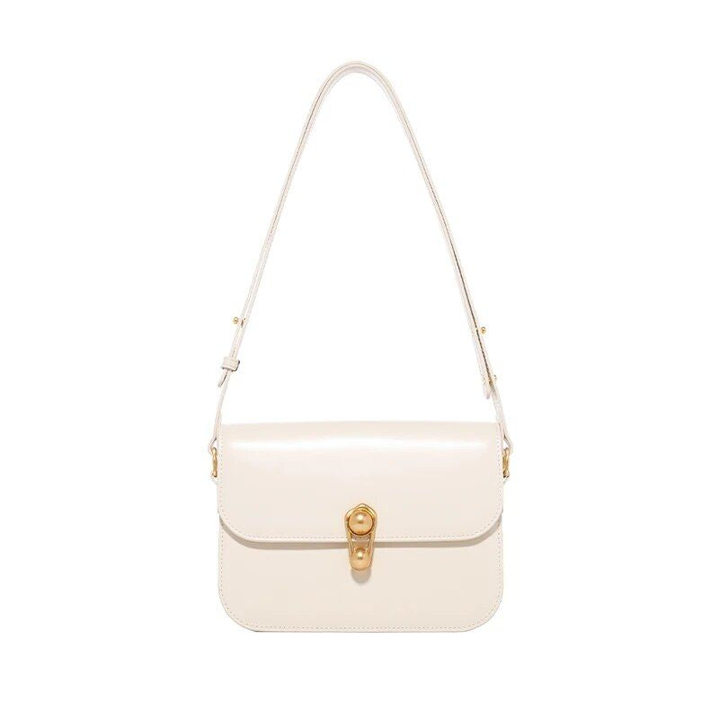 leather crossbody shoulder bag, view 3 - MRSLM