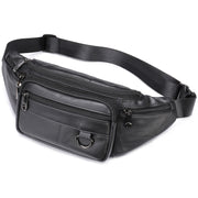 men's leather chest bag, view 4 - MRSLM
